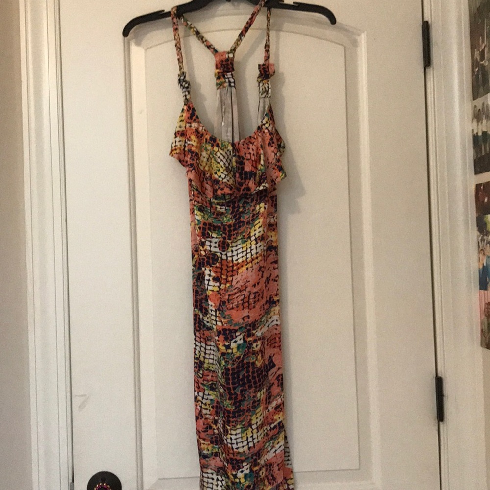 Braided strap dress